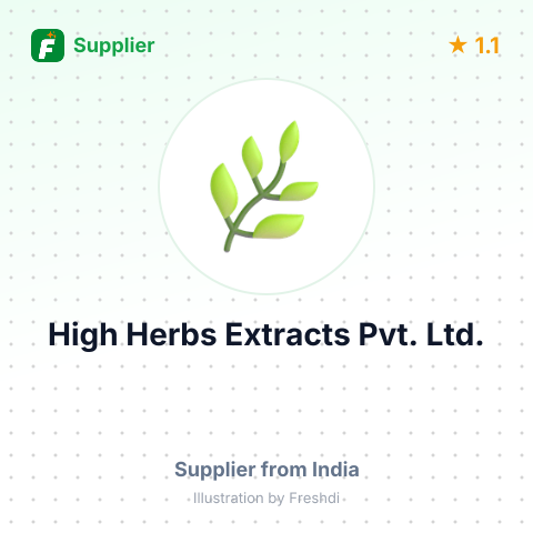 High Herbs Extracts Pvt. Ltd.  – summary card, no photo uploaded yet