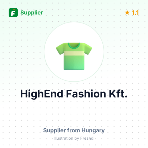 HighEnd Fashion Kft. – summary card, no photo uploaded yet