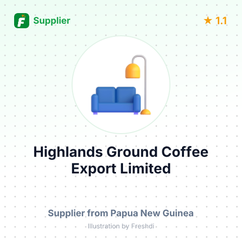 Highlands Ground Coffee Export Limited  – summary card, no photo uploaded yet