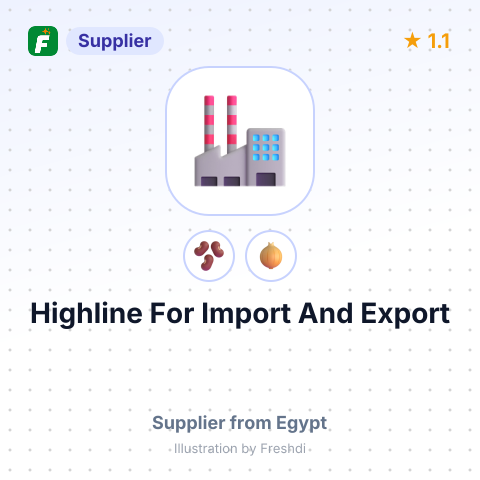 Highline For Import And Export  – summary card, no photo uploaded yet