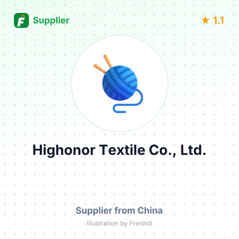 Highonor Textile Co., Ltd. – summary card, no photo uploaded yet
