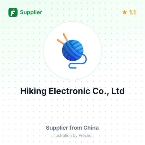 Hiking Electronic Co., Ltd – summary card, no photo uploaded yet