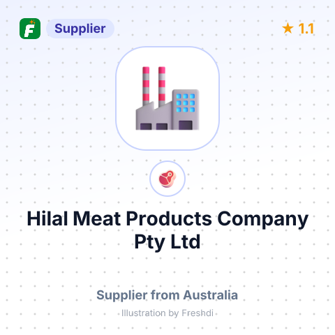 Hilal Meat Products Company Pty Ltd – summary card, no photo uploaded yet