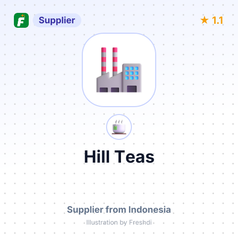 Hill Teas  – summary card, no photo uploaded yet