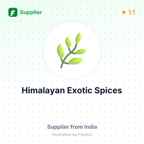 Himalayan Exotic Spices  – summary card, no photo uploaded yet