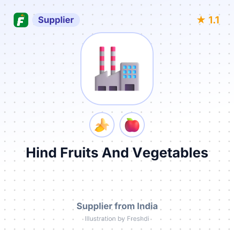 Hind Fruits And Vegetables  – summary card, no photo uploaded yet