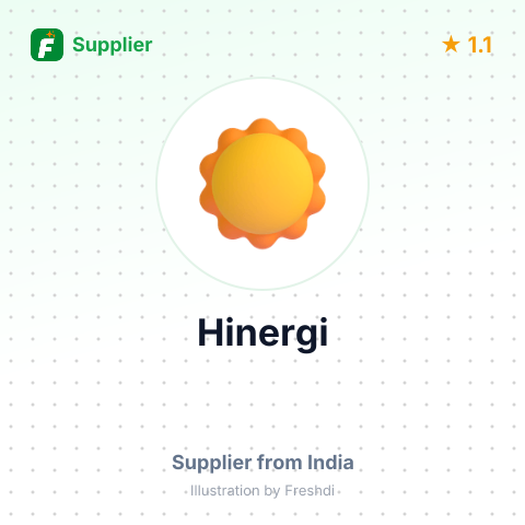 Hinergi – summary card, no photo uploaded yet