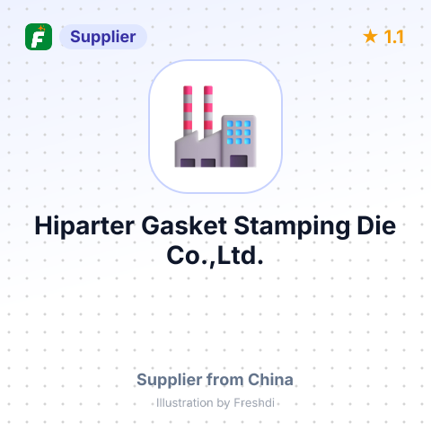 Hiparter Gasket Stamping Die Co.,Ltd. – summary card, no photo uploaded yet