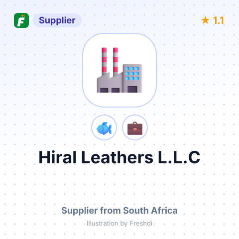 Hiral Leathers L.L.C – summary card, no photo uploaded yet