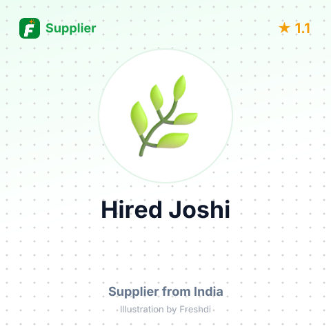 Hired Joshi  – summary card, no photo uploaded yet