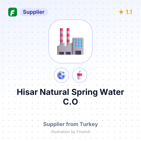 Hisar Natural Spring Water C.O – summary card, no photo uploaded yet