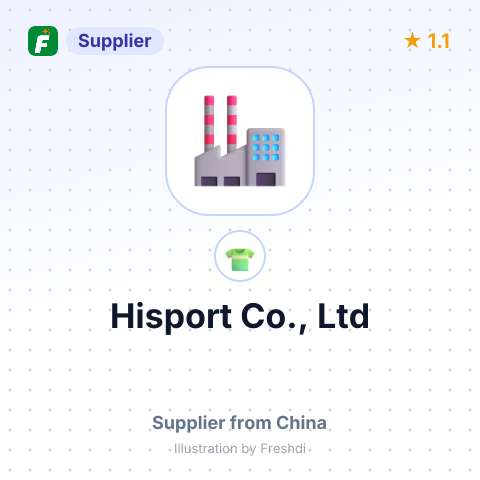 Hisport Co., Ltd – summary card, no photo uploaded yet