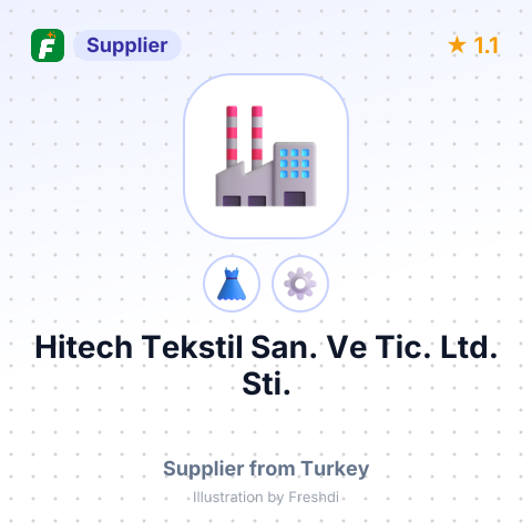 Hitech Tekstil San. Ve Tic. Ltd. Sti. – summary card, no photo uploaded yet