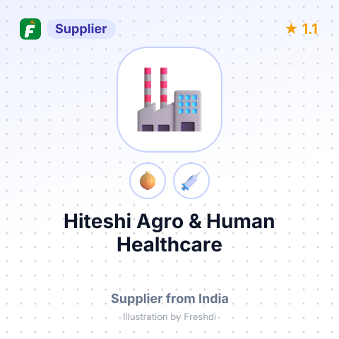 Hiteshi Agro & Human Healthcare – summary card, no photo uploaded yet