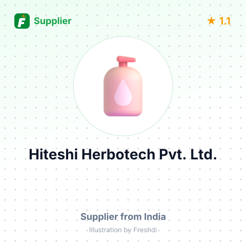 Hiteshi Herbotech Pvt. Ltd. – summary card, no photo uploaded yet