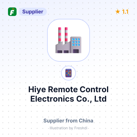 Hiye Remote Control Electronics Co., Ltd – summary card, no photo uploaded yet