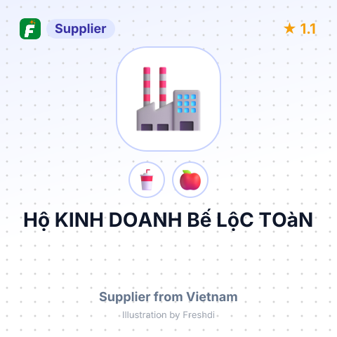 Hộ KINH DOANH Bế LộC TOàN – summary card, no photo uploaded yet