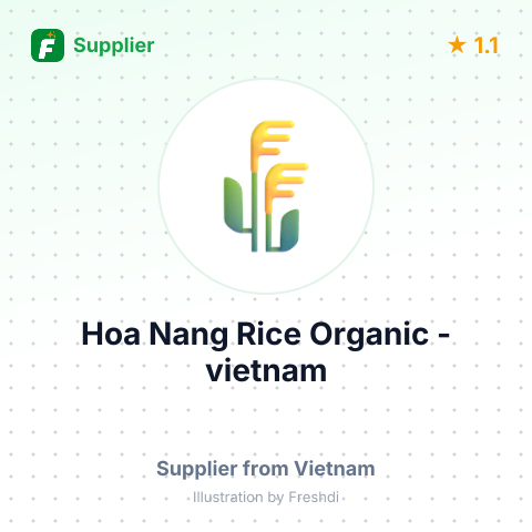 Hoa Nang Rice Organic -vietnam  – summary card, no photo uploaded yet