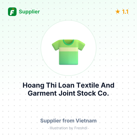 Hoang Thi Loan Textile And Garment Joint Stock Co.  – summary card, no photo uploaded yet