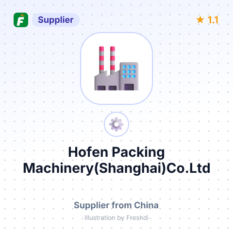 Hofen Packing Machinery(Shanghai)Co.Ltd – summary card, no photo uploaded yet
