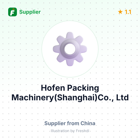 Hofen Packing Machinery(Shanghai)Co., Ltd – summary card, no photo uploaded yet