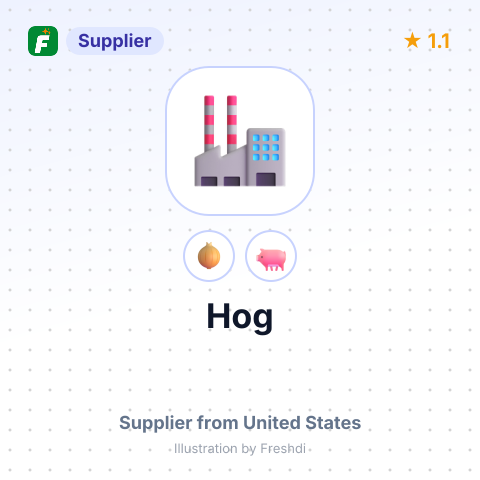 Hog – summary card, no photo uploaded yet