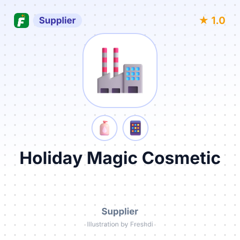 Holiday Magic Cosmetic – summary card, no photo uploaded yet