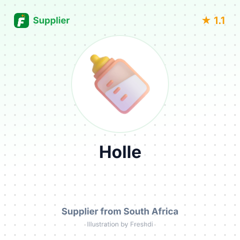Holle – summary card, no photo uploaded yet