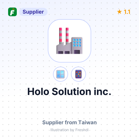 Holo Solution inc. – summary card, no photo uploaded yet