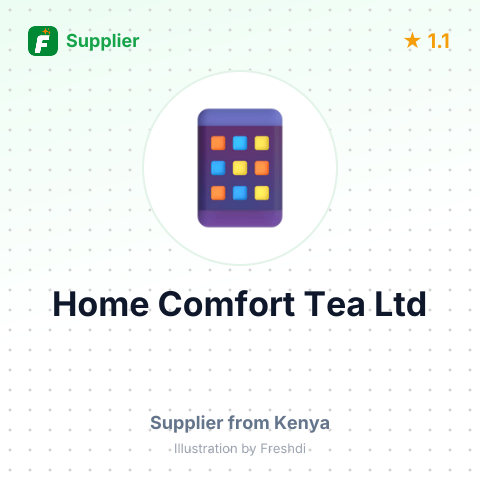 Home Comfort Tea Ltd  – summary card, no photo uploaded yet