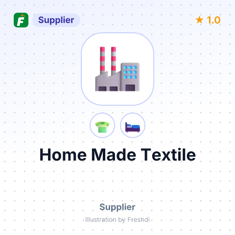 Home Made Textile – summary card, no photo uploaded yet
