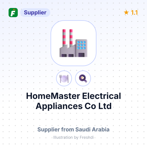 HomeMaster Electrical Appliances Co Ltd – summary card, no photo uploaded yet