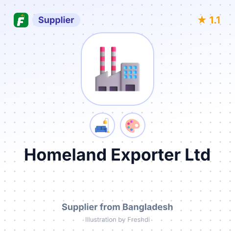 Homeland Exporter Ltd – summary card, no photo uploaded yet
