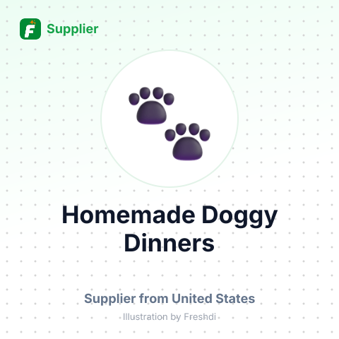 Homemade Doggy Dinners – summary card, no photo uploaded yet