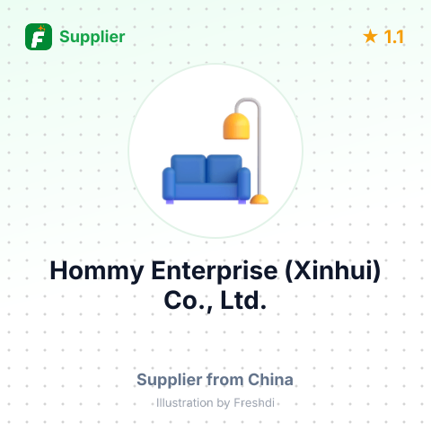 Hommy Enterprise (Xinhui) Co., Ltd. – summary card, no photo uploaded yet