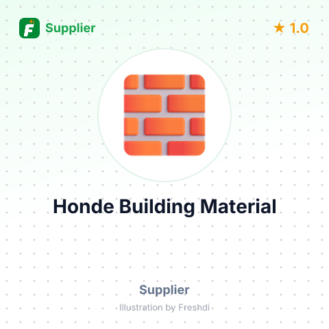 Honde Building Material – summary card, no photo uploaded yet