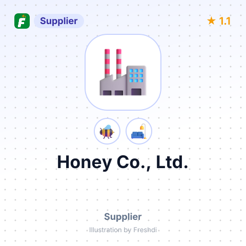 Honey Co., Ltd. – summary card, no photo uploaded yet