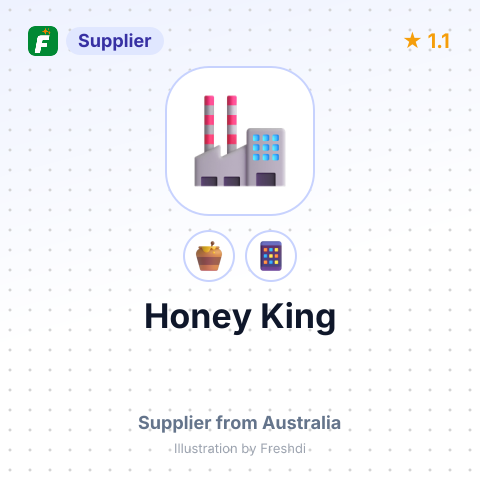 Honey King  – summary card, no photo uploaded yet