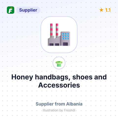 Honey handbags, shoes and Accessories – summary card, no photo uploaded yet
