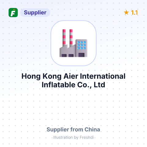 Hong Kong Aier International Inflatable Co., Ltd – summary card, no photo uploaded yet