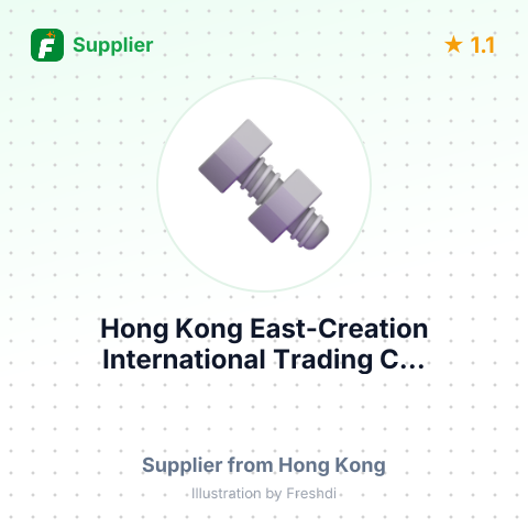 Hong Kong East-Creation International Trading C... – summary card, no photo uploaded yet