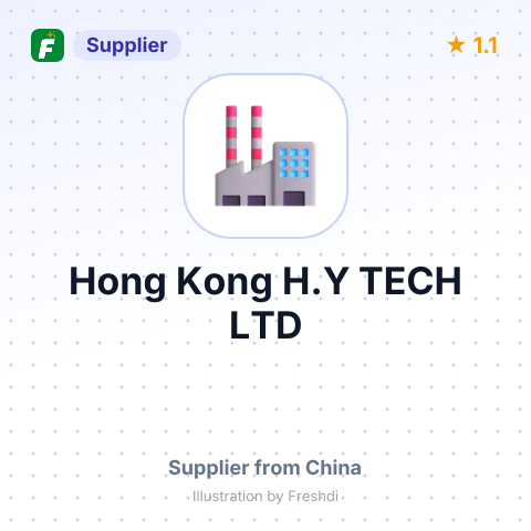 Hong Kong H.Y TECH LTD – summary card, no photo uploaded yet