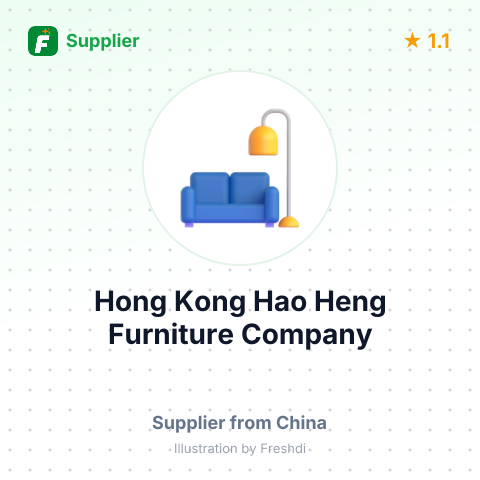 Hong Kong Hao Heng Furniture Company – summary card, no photo uploaded yet