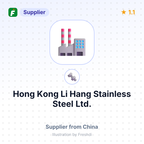 Hong Kong Li Hang Stainless Steel Ltd. – summary card, no photo uploaded yet