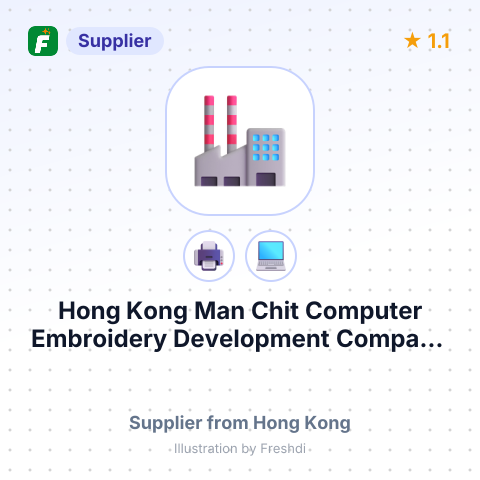 Hong Kong Man Chit Computer Embroidery Development Company Limited – summary card, no photo uploaded yet