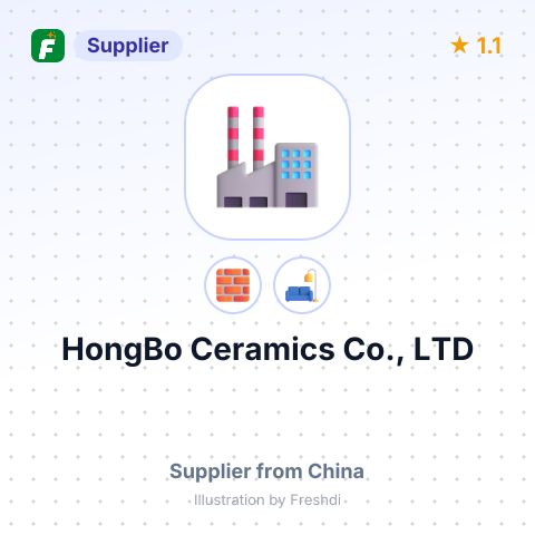 HongBo Ceramics Co., LTD – summary card, no photo uploaded yet