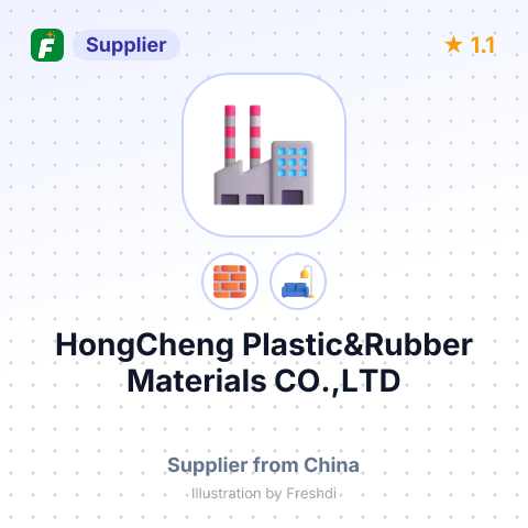 HongCheng Plastic&Rubber Materials CO.,LTD – summary card, no photo uploaded yet