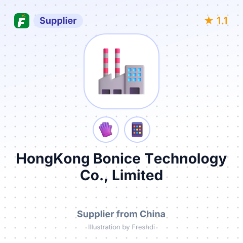 HongKong Bonice Technology Co., Limited – summary card, no photo uploaded yet