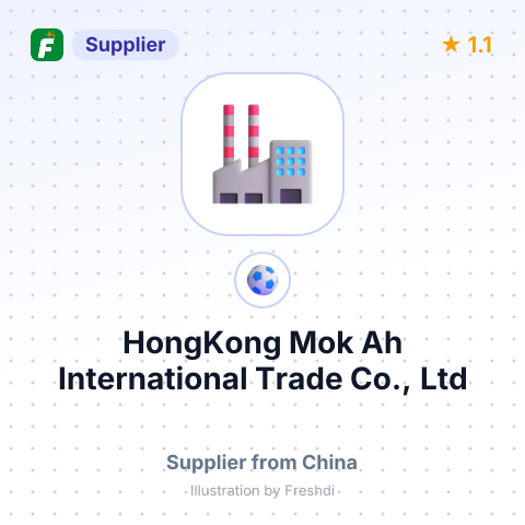 HongKong Mok Ah International Trade Co., Ltd – summary card, no photo uploaded yet