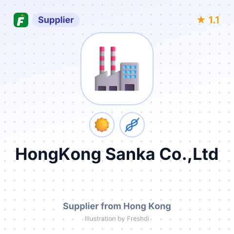 HongKong Sanka Co.,Ltd – summary card, no photo uploaded yet